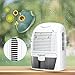 hysure Portable Mini Dehumidifier 2200 Cubic Feet Electric Safe Dehumidifier for Bedroom, Home, Crawl Space, Bathroom, RV, Baby Room, White …