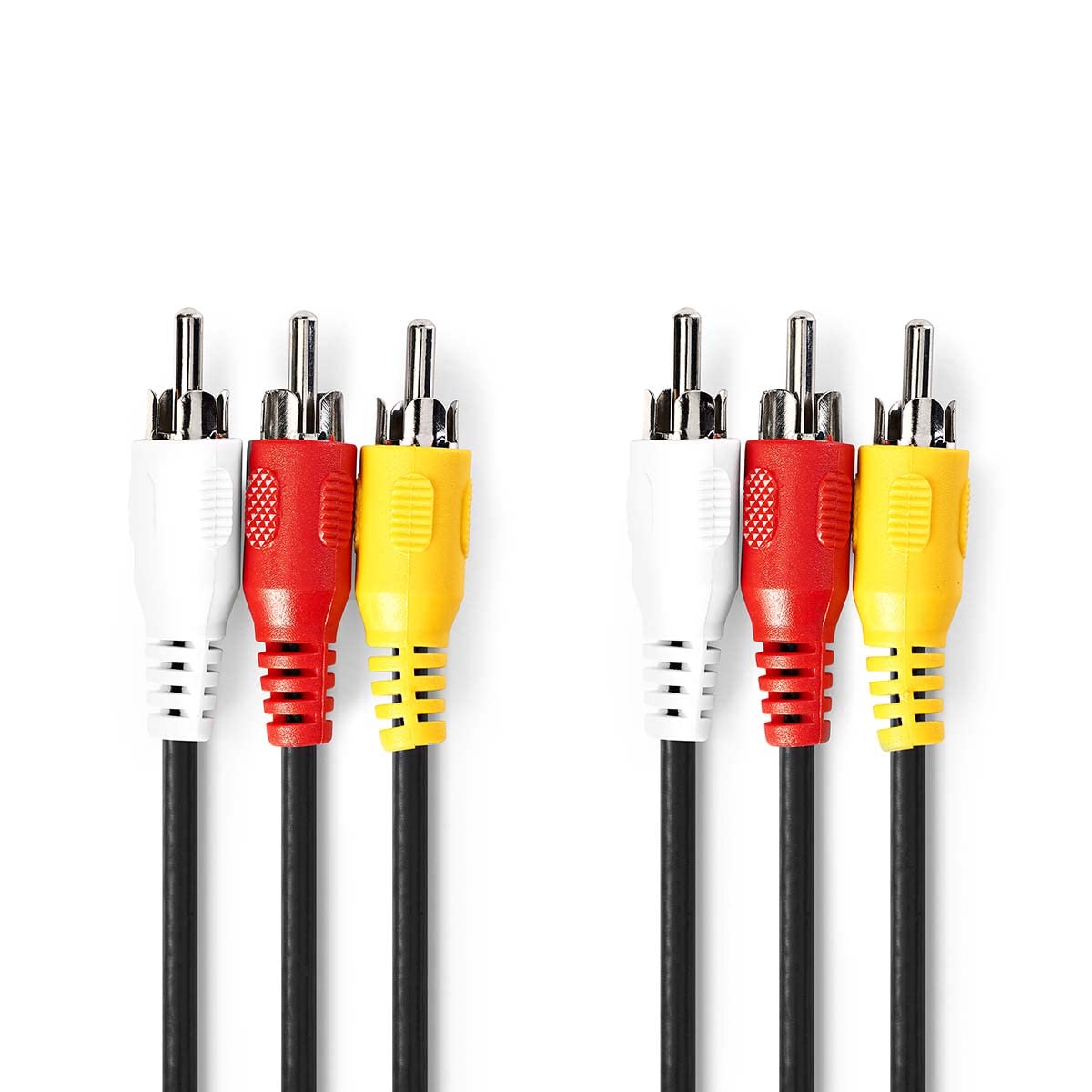 Nedis Composite Video Cable 3 x RCA Male – 3 x RCA Male