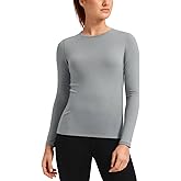 Innophra Womens 190 Merino Wool Base Layer Shirt - Hiking Outdoor Casual Long Sleeve Thermal Underwear Soft Breathable Tops