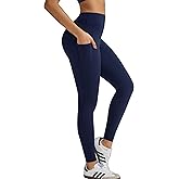 RUNNING GIRL Buttery Soft High Waist Leggings for Women,Tummy Control Workout Athletic Yoga Leggings with Pockets