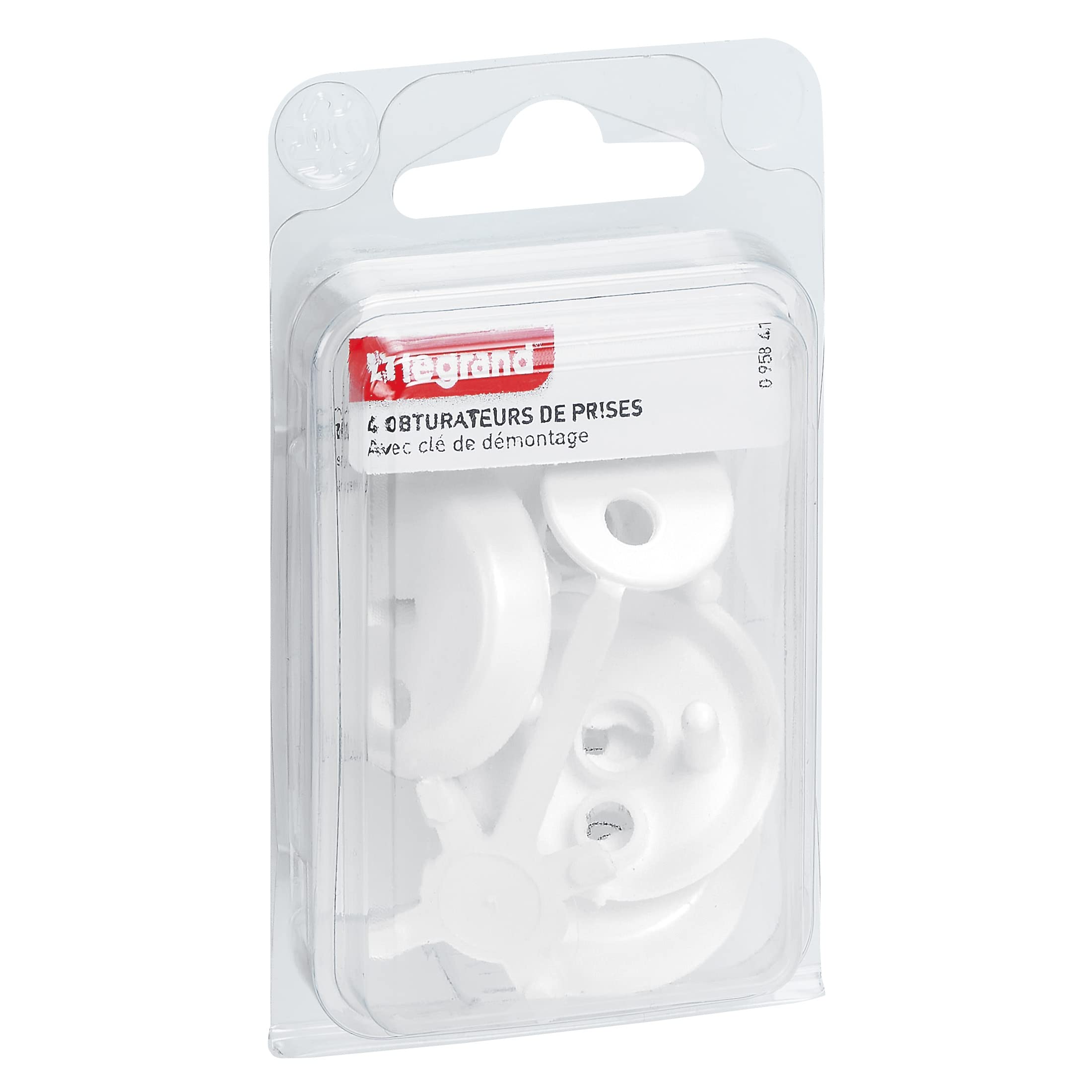 Legrand LEG95841 4 x Socket Covers with Keys