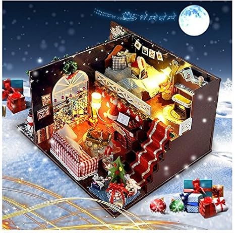 Amazon Com Md Group Doll House Furniture Diy Kits Miniature Wood