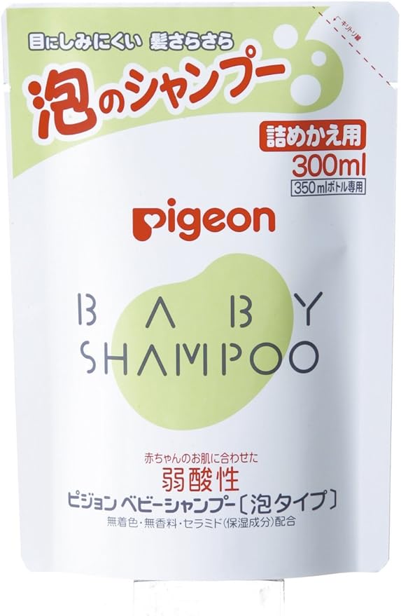 ピジョン ベビーシャンプー 泡タイプ 詰めかえ用 300ml ピジョン ベビーソープ Amazon