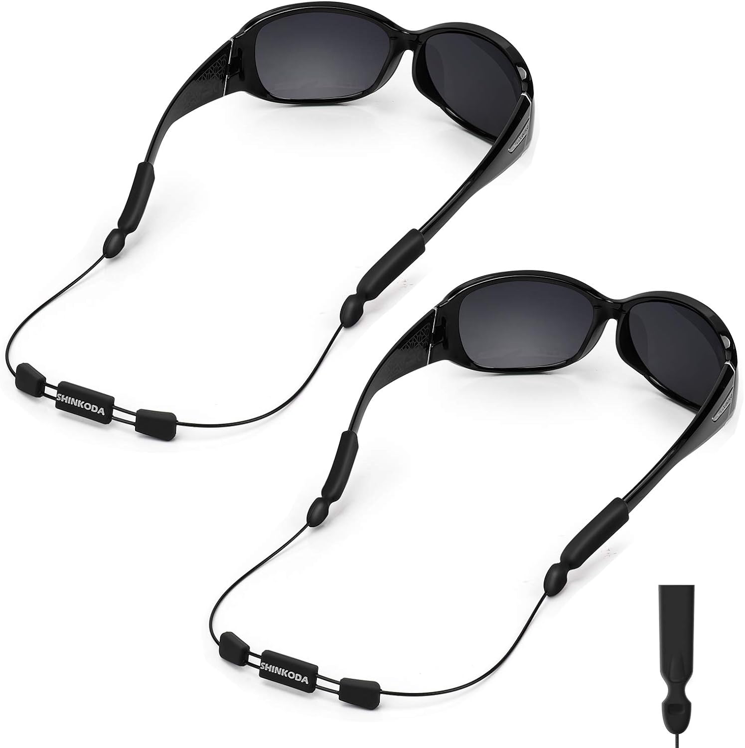 black glasses strap