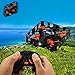 Mini RC Quadcopter Drone 2.4G 4CH 6 Axis Gyro Headless Mode Remote Control One-key Return RC Toy with LED night Lights (black)