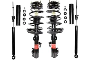 NEWPARTS Monroe Front Strut Coil Springs & Rear Shock Absorbers Kit For Sienna FWD AWD