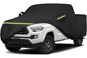 Q QUNSUNUS for Tacoma Covers for Truck Cover Waterproof All Weather Pickup Truck Covers for Toyota Tacoma Double Cab-6ft Bed Custom Fit Heavy Duty with 420D Oxford(fit Up to 226")