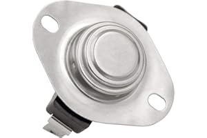 BoyoTec Wood Stove Thermostat Switch, Fireplace Blower Fan Thermal Switch, Snap Disc Temp Control (100°F ON and 85°F Off), Snap Disc Thermostat Switch