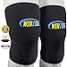 Knee Sleeve Brace, Compression Sleeves Pair, 7mm Neoprene, Basketball, Weightlifting, Crossfit, Arthritis, Running, Squats, Powerlifting. Support w/o Restricting Movement Lifetime Warranty! by Winzone