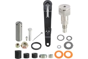 YSMN Upper Gimbal Housing Steering Arm Swivel Shaft Pin Replacement for MerCruiser Bravo Alpha One Gen 2 866322A01 866718A01 98262A1 98230A1