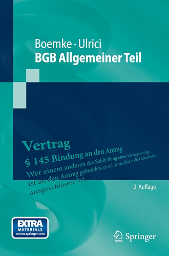 Download BGB Allgemeiner Teil (Springer-Lehrbuch) (German Edition) PDF