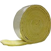 Frost King Foil Backed Fiberglass Pipe Wrap, 3"x1"x25' | Pipe Insulation, Fiberglass Pipe Insulation, Foil Pipe Insulation, Frost King SP42X/18 Pipe Wrap Kit, 25 ft L, 3 in W, 1 in