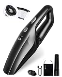 SERVOMASTER Handheld Vacuum Cordless, Car Vacuums Powerful with Rechargeable Battery, Portable Hand Held Vacuum Cordless with Washable HEPA Filter, Mini Vacuums Kit for Men and Women