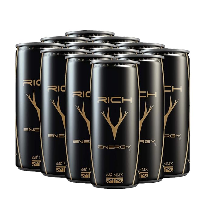 Rich Energy 12 Pack 250ml Amazon.co.uk Grocery