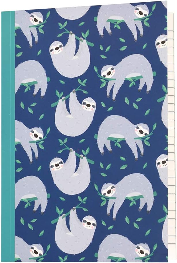Sydney The Sloth A5 Notebook – BigaMart
