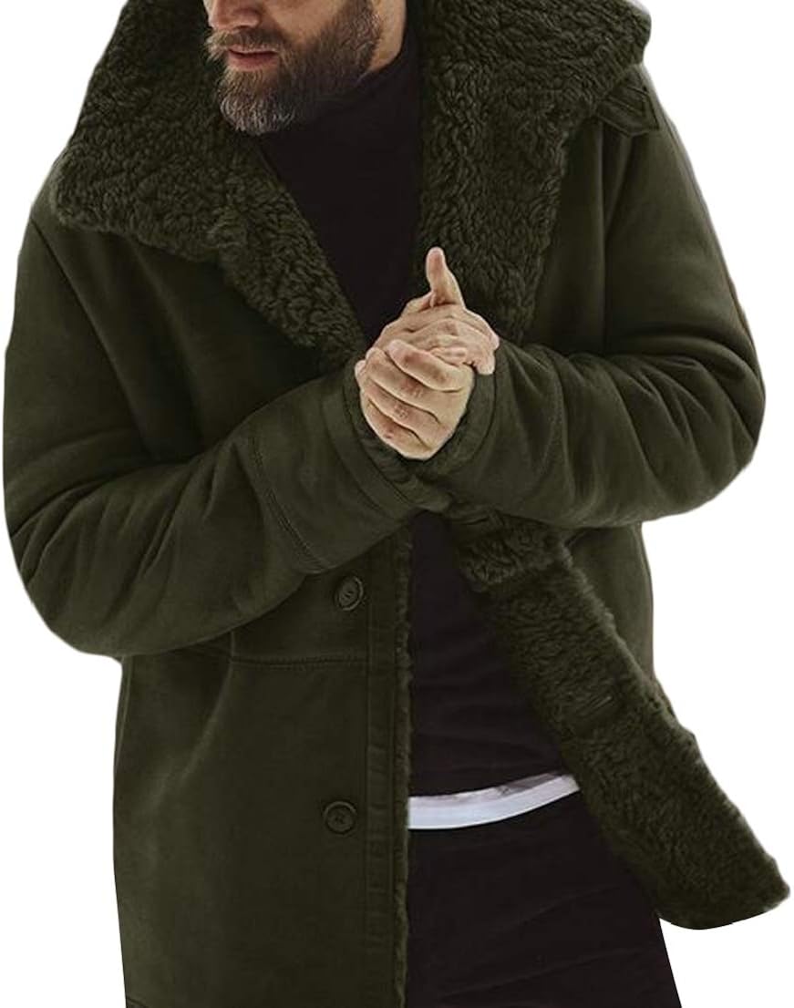 Generic Mens Fleece Lined Warm Fashion 