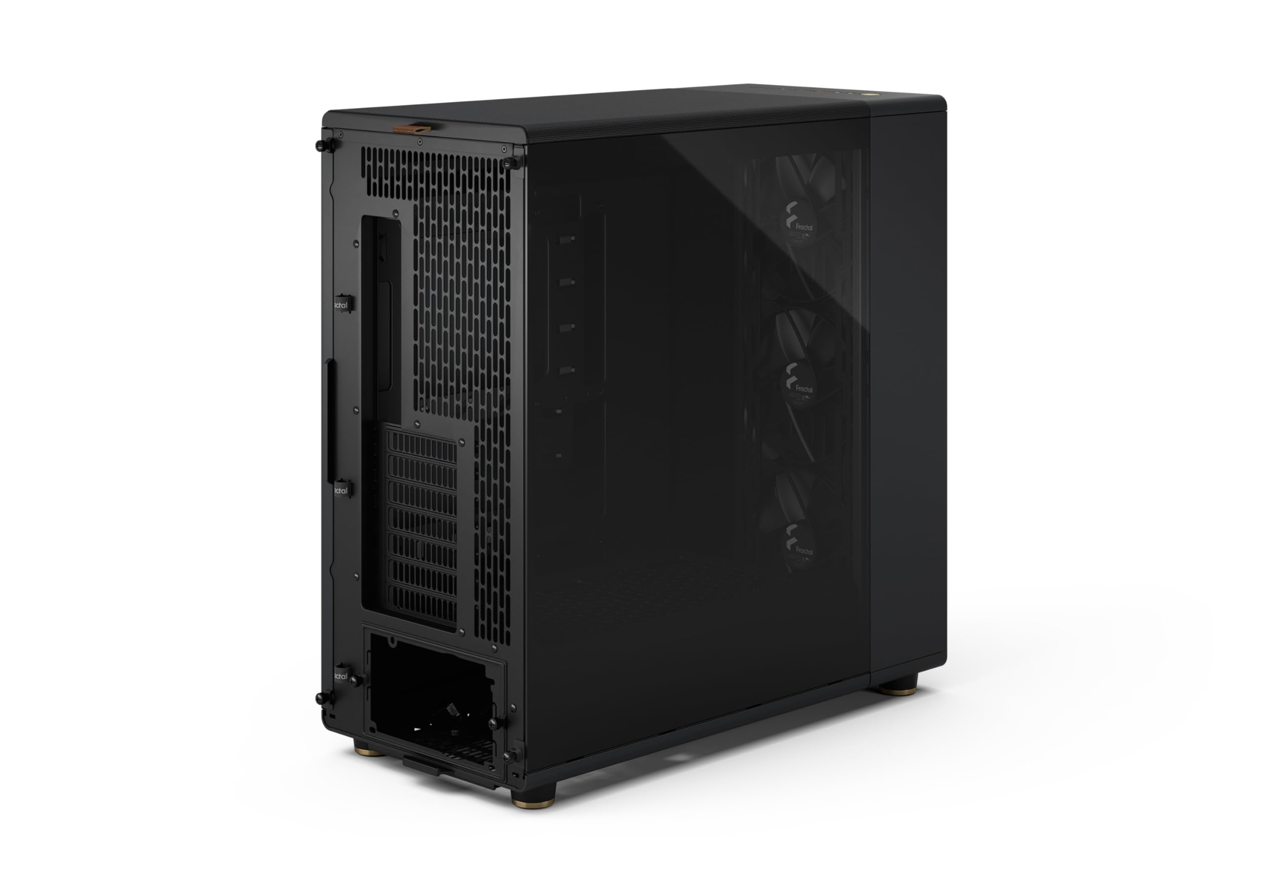 Fractal Design North Xl Rc Charcoal Black Tg Dark - Pc Case For Reverse Connector Motherboards - Includes 3 X 140 Mm Fans - Type-C Usb - Rc Atx Full Tower Case - View 7