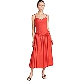 Caroline Constas Women's Orella Scoop Back Midi Dress