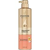 Pantene Abundant & Strong Shampoo, Strengthens Scalp's Hold on Hair Roots, 13.5 oz