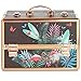 Beautify Large Jungle Professional Makeup Cosmetic Organizer Train Case 14