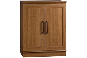 Sauder HomePlus Base Cabinet/ Pantry Cabinet, Sienna Oak finish