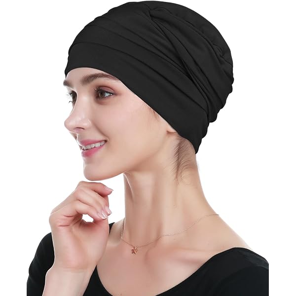 Bonnet-turban Avec Visière Pour Femme - Pour Perte De Cheveux (chimiothérapie) Ou Style - Polyester Léger, Taille Unique élastique - Visière 8,4 Cm - Pré-noué, élégant Et Confortable
