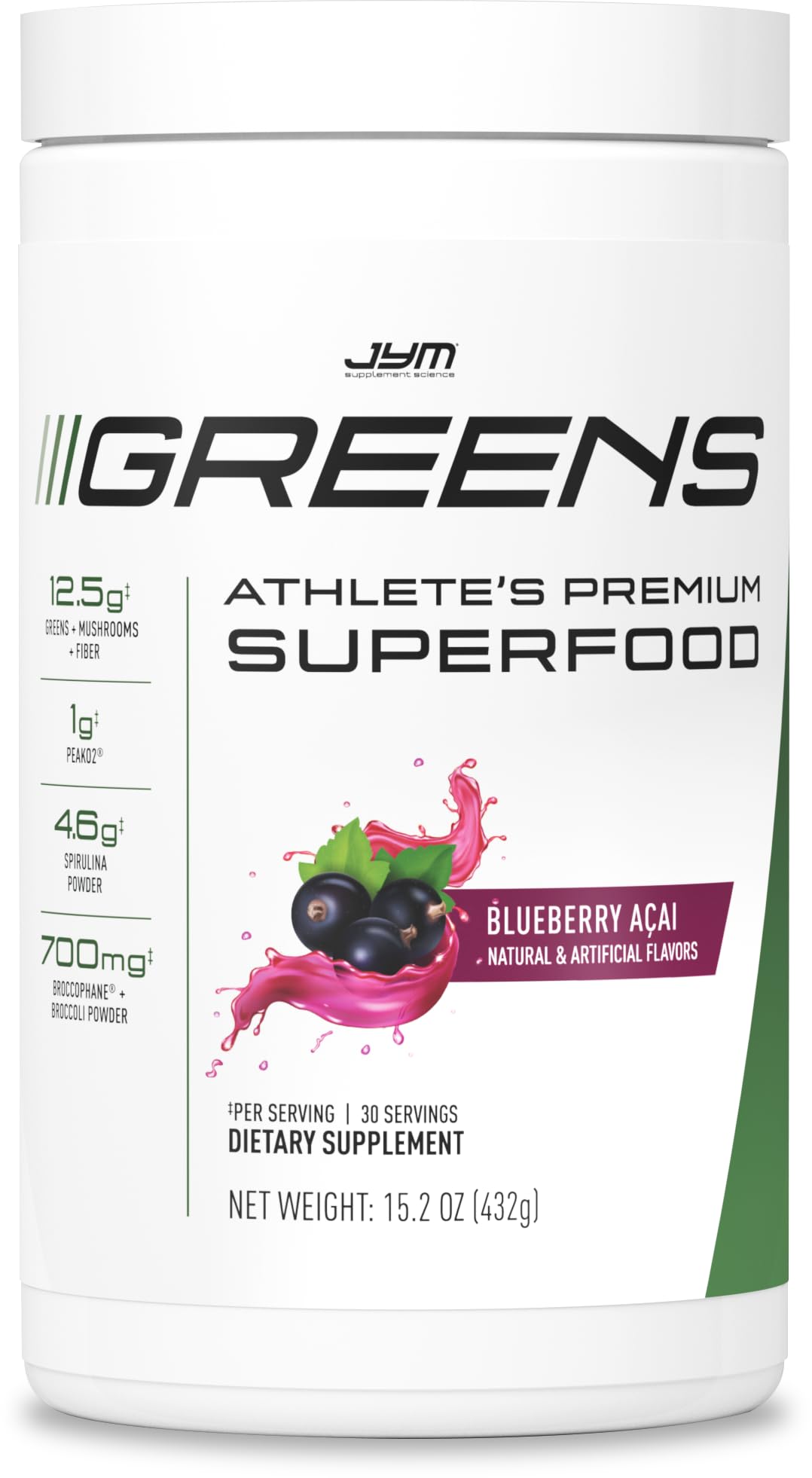 JYM Greens (Blueberry Acai)