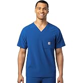 Carhartt Scrubs C16110 Men's Force&reg; Cross-Flex Modern Fit Chest Pocket | Scrub, Comfortable All-Shift Fit, For Nurses &amp; Healthcare Pros