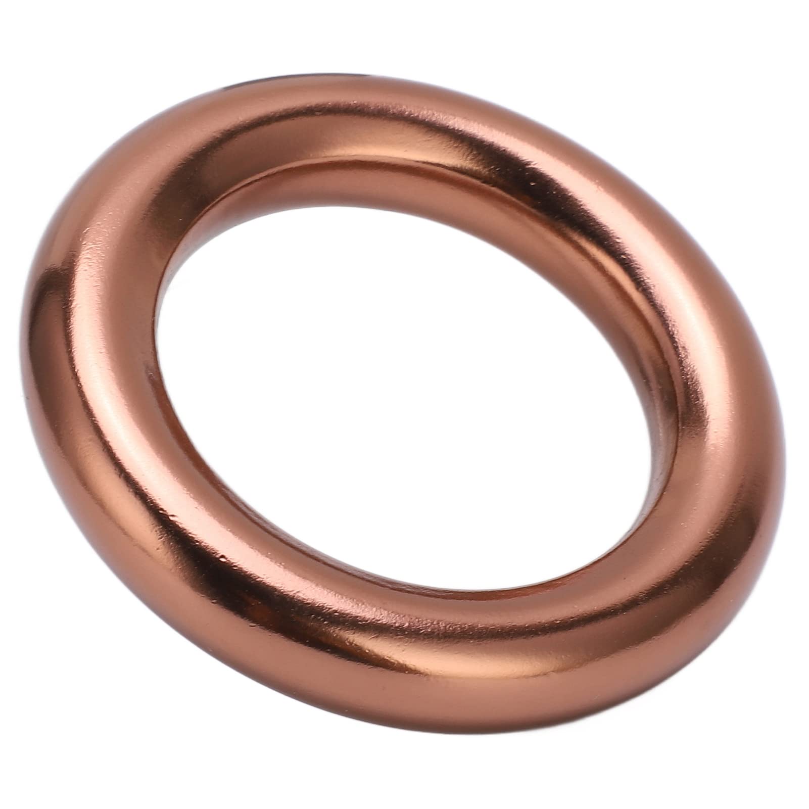 Topyond Climbing Rappel Ring, 20KN Aluminum Alloy Round Mountain Climbing Ring, Ideal Climbing Gear for Mountain Climbing, Tree Climbing,Adventure Sports