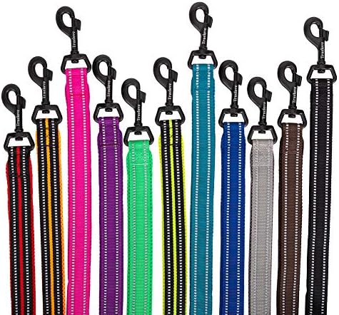 Juxzh Reflective Dog Leash for Medium to Large Canines