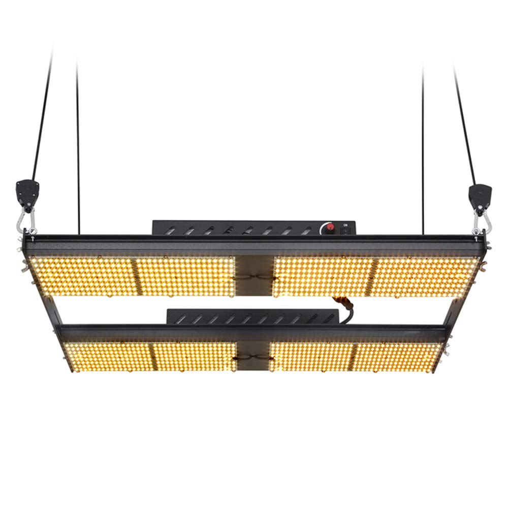 Updated 2019 Version 480W Quantum LED Grow Light,dimmable Full Spectrum Samsung Lm301b 3000K Assembled Grow Board Kit for Indoor Plant vegging and Flowering