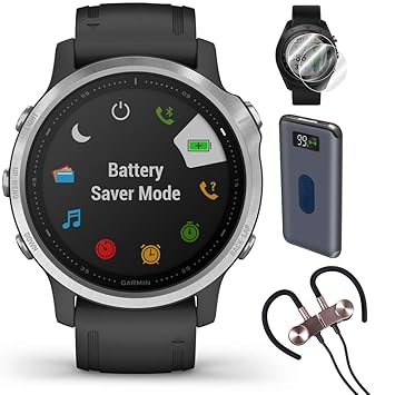 Garmin Fenix 6S Multisport GPS Smartwatch (010-02159-01) + ...