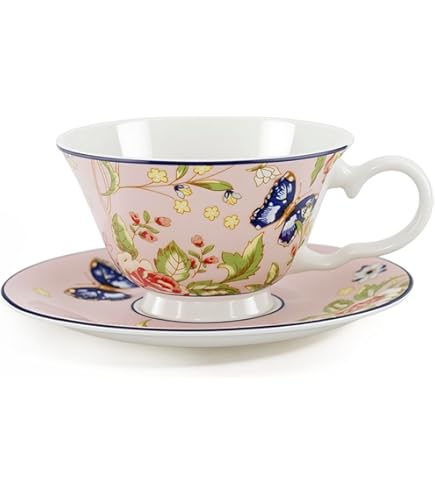 Amazon.com | Wedgwood Cuckoo Teacup & Saucer Set: Teacup With