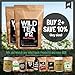 Chamomile and Honeybush Tea with Vanilla Bean, Wild Tea #12 “Red Honey” Herbal Tea with Chamomile Flowers - Organically Grown Ingredients (8 ounce)
