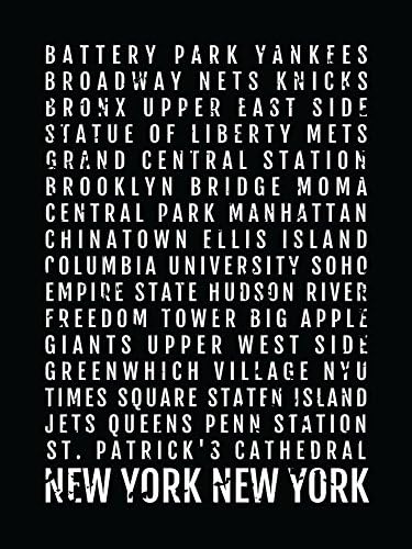 NYC Print - New York City Subway Transit Map - Poster, Boyfriend Gift, Husband Gift, Wall Art, Illustration, Subway Sign - Black/White