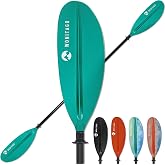 WONITAGO Adjustable Kayak Paddle, Fiberglass Shaft and Reinforced PP Blade | Lightweight and Floating Kayak Oar for Adults, 3-Piece,, 220-240 cm/86-94 in, 240-260 cm/94-102 in