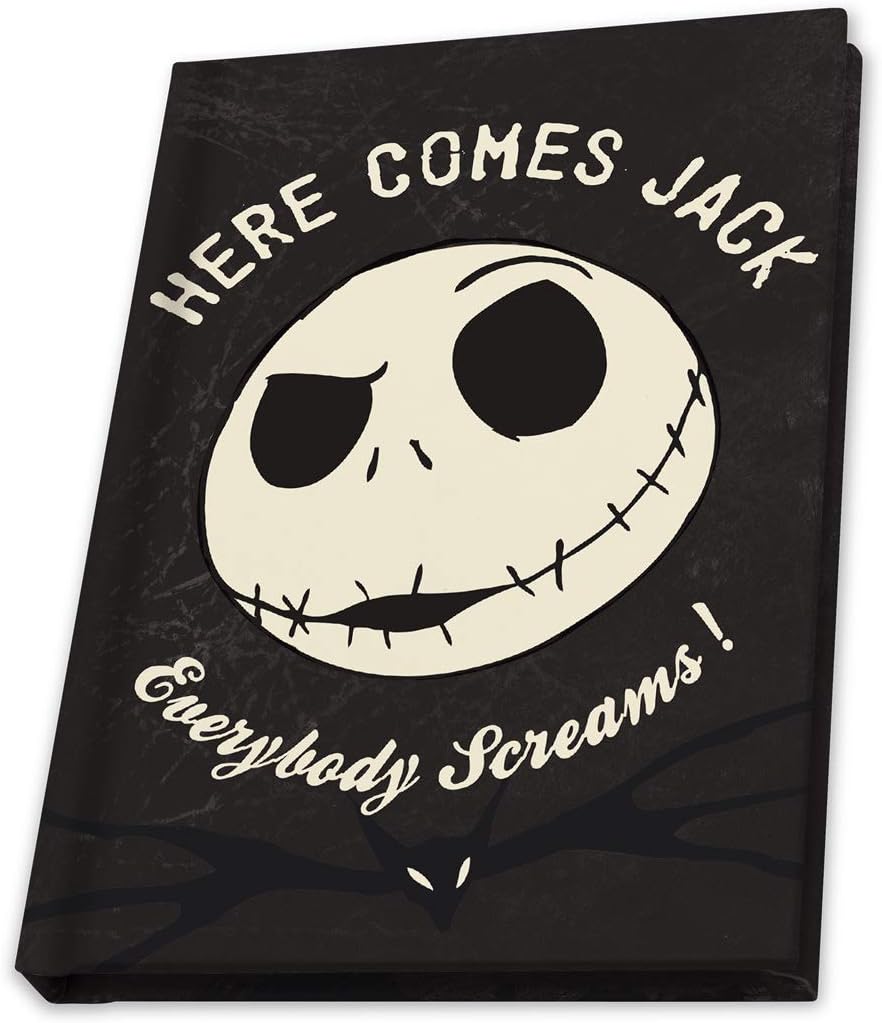 L'etrange Noel De Mr Jack Age Conseillé ABYstyle - Disney - L'étrange Noël de Mr Jack - Carnet - Jack