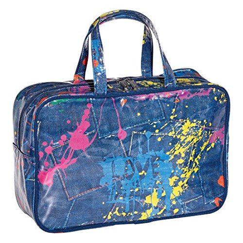 iscream-Color-War-1225-x-825-Double-Handle-Bold-Print-Zippered-Cosmetic-Bag