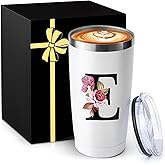 20 Oz Insulated Coffee Cup with Lid Car Tumbler Travel Mug Best Female Friend Happy Birthday Women Bff Stuff Bestie Soul Gifts Sister Ever Long Distance Personalized Unique Cute Christmas Xmas Present
