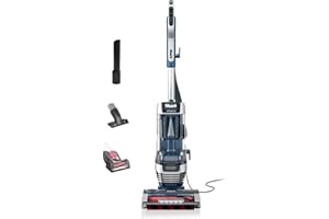 Shark Upright Vacuum, Stratos with DuoClean PowerFins, HairPro, Powered Lift-Away, Self-Cleaning Brushroll, & Odor Neutralizer Technology, Navy, AZ3002