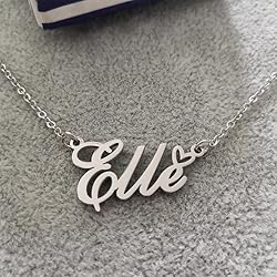 AQGS Yasmin Custom Name Necklace Customized