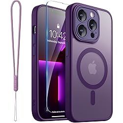 ROYBENS for iPhone 13 Pro-Max Matte Clear Case