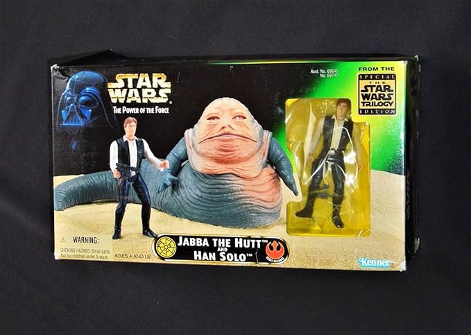 Amazon ケナーハズブロージャパンスターウォーズクリーチャーフィギュアジャバザハット With ハンソロ開封 おもちゃ ホビー