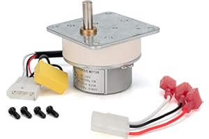GEATaaT Pellet Stove Auger Feed Motor Replacement for Quadra-Fire Part 812-4421 & 812-4420, for Heatilator CAB50 PS35 PS50 7000-500 PH,2.4RPM 120V