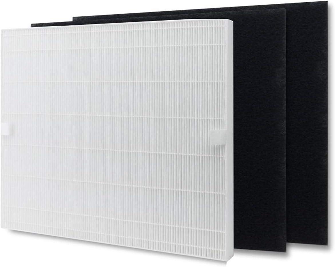 Tingkam Air Purifier Filters Compatible with Coway 3304899. Compare to Part # AP1512HH & - AP-1512HH. 1 HEPA Filters Plus 2 Carbon Pre-Filters