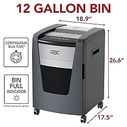 GBC Paper Shredder, 12 Sheet