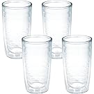 Tervis 4-Pack Tumbler, 16-Ounce, Clear - 1005763