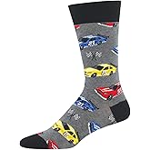 Socksmith Mens Novelty Crew Socks Pit Stop - One Size
