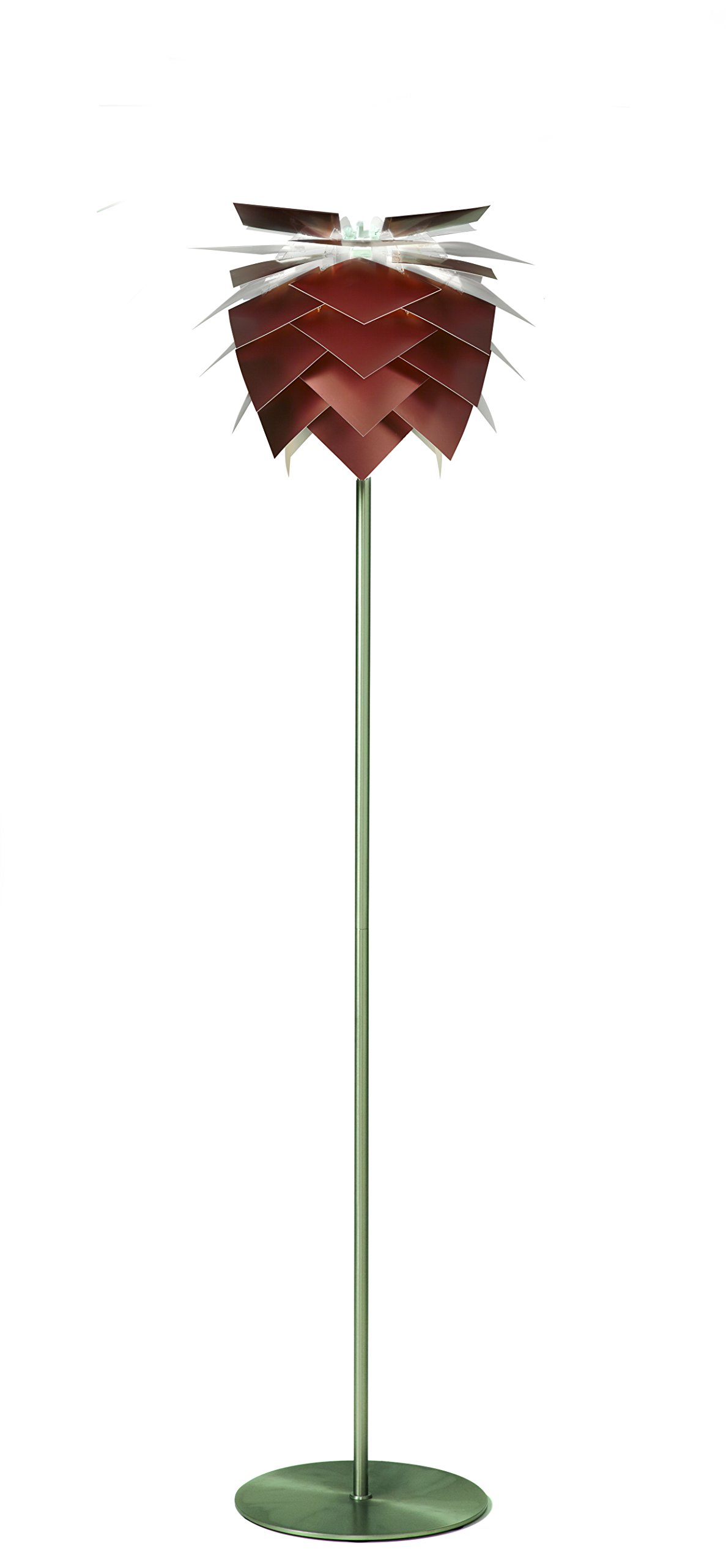 Dyberg Larsen 6097(1) E14 Small Edison Screw 40 W Small Pineapple Floorlamp On Feet, Copper