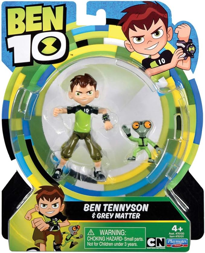 Ben 10 BEN00210 Grey Matter Action Figure Twin Pack Amazon.co.uk Toys & Games